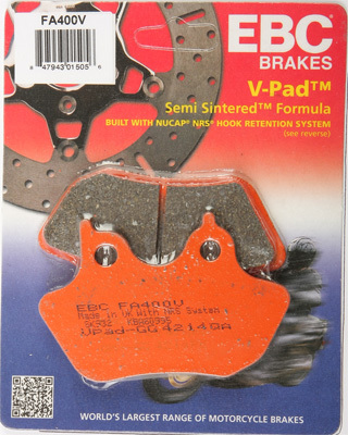 EBC Brakes FA70V Semi Sintered Disc Brake Pad 