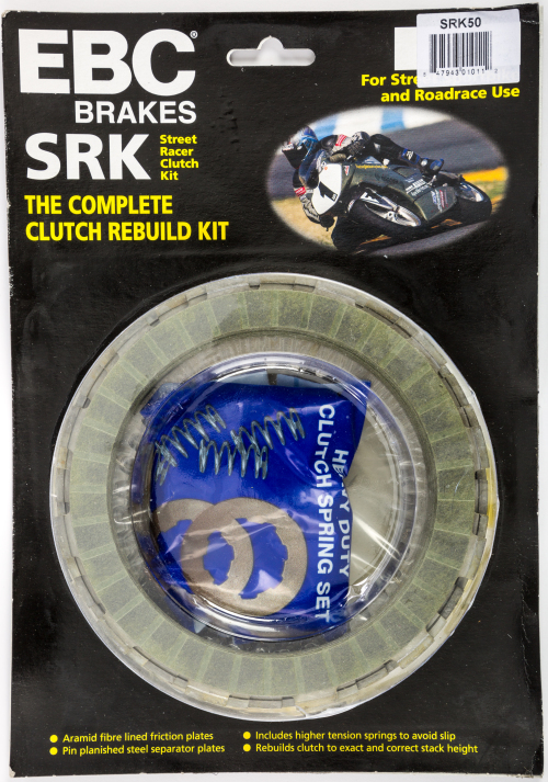EBC Brakes SRK53 SRK Clutch with Steel Separator Plates and Springs 