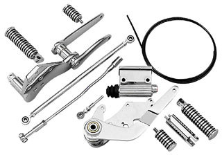 Bikers Choice 2in One Size Forward Control Extension Kit for 1986-1999 Harley Davidson FLST Softail 