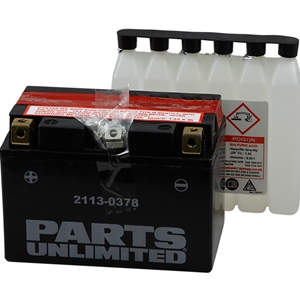 Parts Unlimited AGM Maintenance-Free Batteries