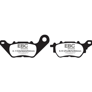 EBC Organic Brake Pads
