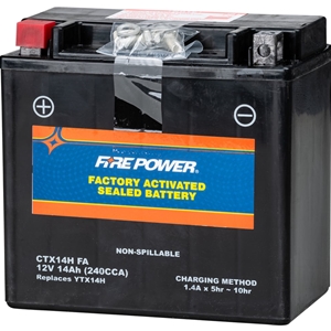 Fire Power Factory Activated Maintenance Free Sealed Batteries