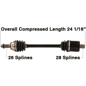 Tytaneum OE Style CV Axles