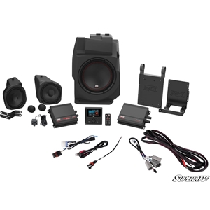 SuperATV MTX Three Speaker Thunder Sound System - Vehicles without Ride Command