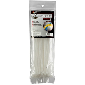 Performance Tools 8in. Cable Ties